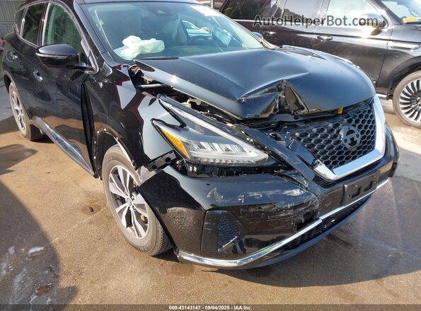 5N1AZ2BS0LN148155 2020 NISSAN MURANO Black Front view