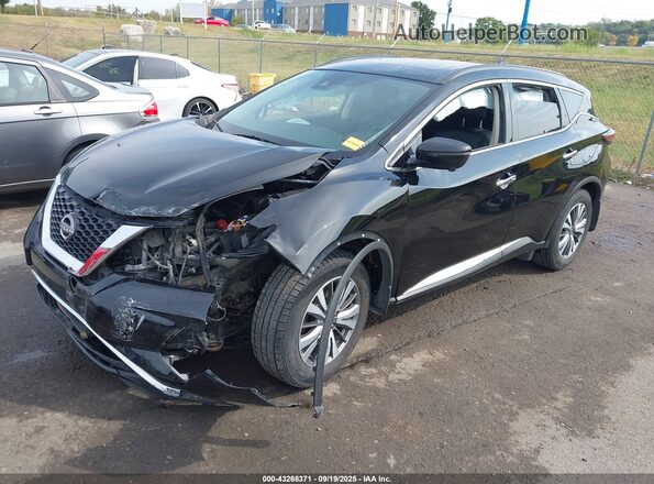 5N1AZ2BS9PC115589 2023 NISSAN MURANO Черный Передняя левая четверть