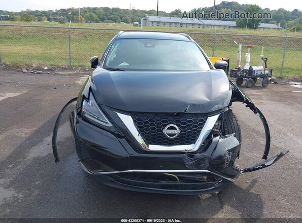 5N1AZ2BS9PC115589 2023 NISSAN MURANO Черный Вид задней части салона