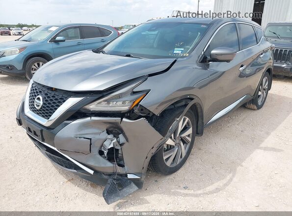 5N1AZ2CJ2MC125446 2021 NISSAN MURANO Gray Դիմացի տեսք