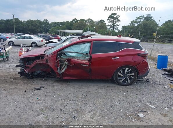 5N1AZ2CJ5PC120326 2023 NISSAN MURANO Red Widok wnętrza 360 stopni