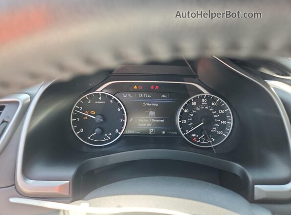 5N1AZ2CS0MC108041 2021 NISSAN MURANO Серый Вид щитка приборов