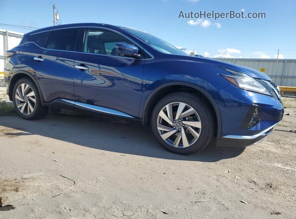 5N1AZ2CS3MC139865 2021 NISSAN MURANO Blue Передня права чверть