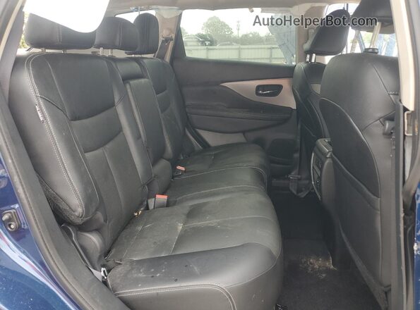 5N1AZ2CS8NC107804 2022 NISSAN MURANO Blue Vista interior trasera