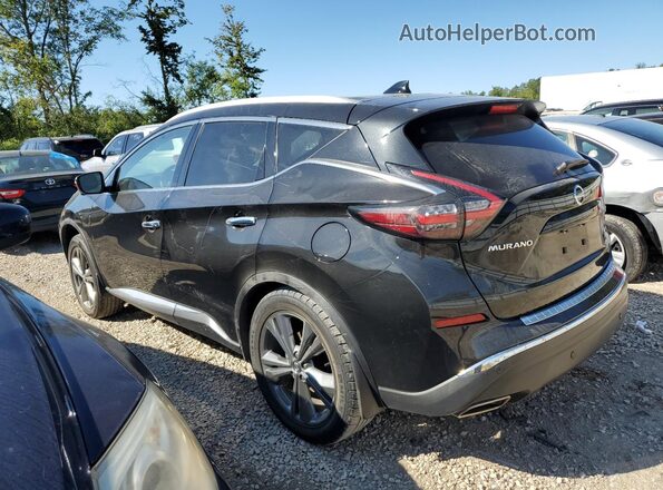 5N1AZ2DJ2LN123763 2020 NISSAN MURANO Black უკანა მარცხენა