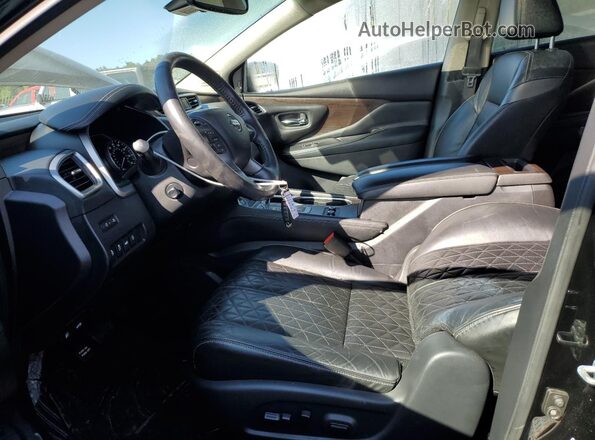 5N1AZ2DJ2LN123763 2020 NISSAN MURANO Black წინა სალონის ხედი