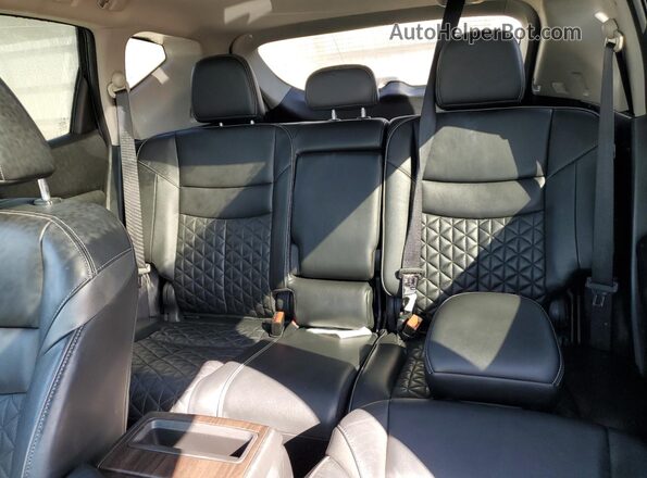 5N1AZ2DJ2LN123763 2020 NISSAN MURANO Black უკანა სავარძლების ხედი
