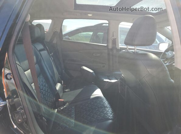 5N1AZ2DJ2LN123763 2020 NISSAN MURANO Black უკანა სალონის ხედი