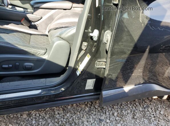 5N1AZ2DJ2LN123763 2020 NISSAN MURANO Black VIN კოდის სტიკერის ხედი