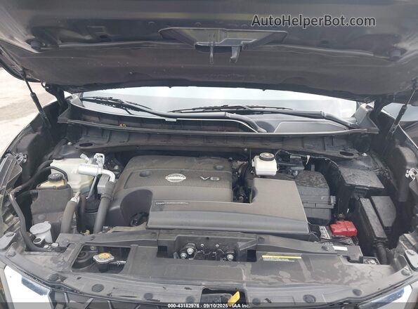 5N1AZ2DS2MC118343 2021 NISSAN MURANO Black უკანა ხედი