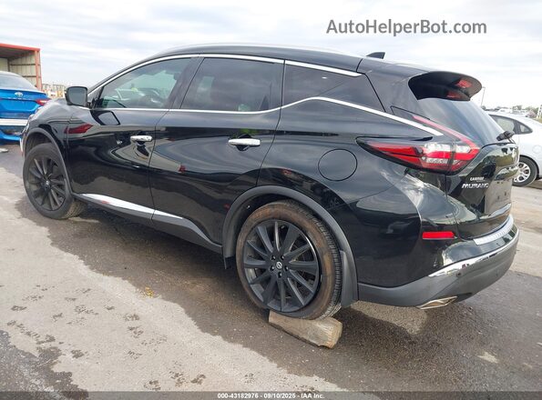 5N1AZ2DS2MC118343 2021 NISSAN MURANO Black უკანა მარცხენა