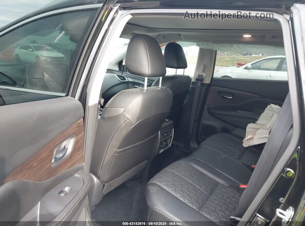 5N1AZ2DS2MC118343 2021 NISSAN MURANO Black VIN კოდის სტიკერის ხედი
