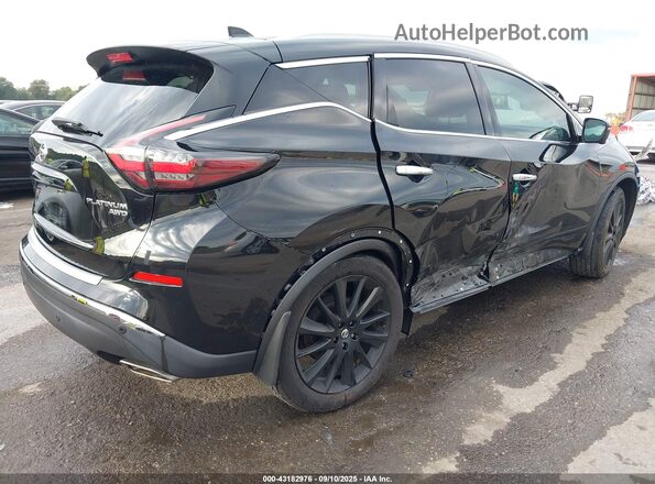 5N1AZ2DS2MC118343 2021 NISSAN MURANO Black უკანა მარჯვენა