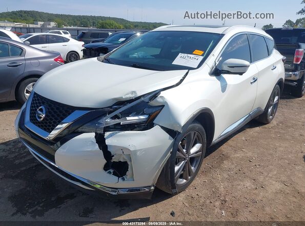 5N1AZ2DS6MC104803 2021 NISSAN MURANO White Przód lewy