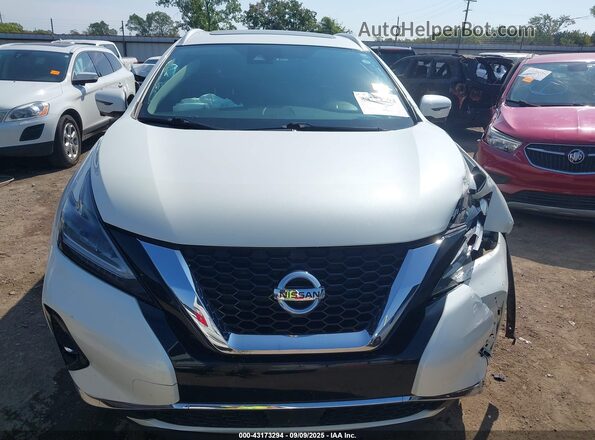 5N1AZ2DS6MC104803 2021 NISSAN MURANO White Widok zestawu wskaźników
