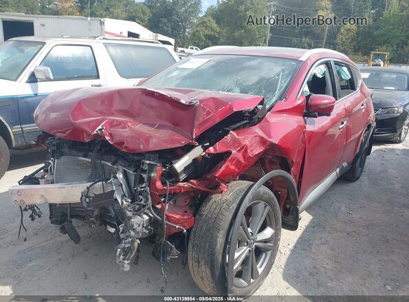 5N1AZ2DS7PC126538 2023 NISSAN MURANO Red Vista tres cuartos delantera izquierda