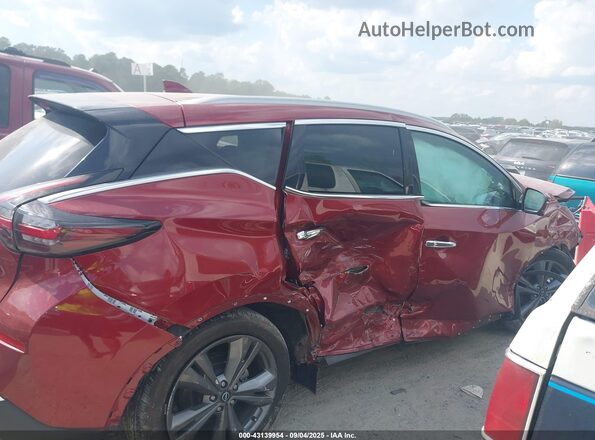 5N1AZ2DS7PC126538 2023 NISSAN MURANO Red Vista interior trasera