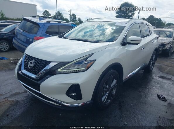 5N1AZ2DS8PC115807 2023 NISSAN MURANO White Առջևի ձախ երեք քառորդ տեսարան