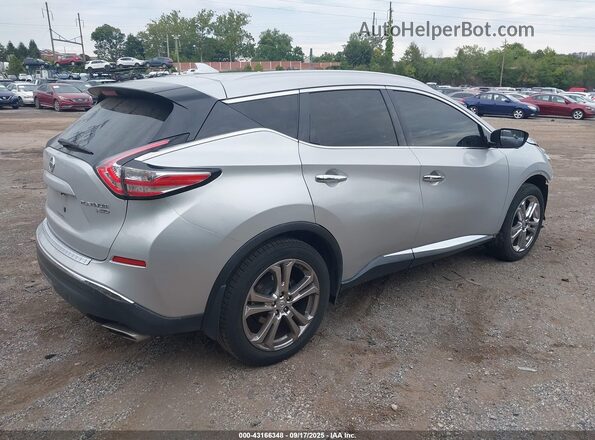 5N1AZ2MH4JN182002 2018 NISSAN MURANO Silver 
