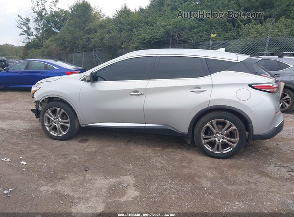 5N1AZ2MH4JN182002 2018 NISSAN MURANO Silver 