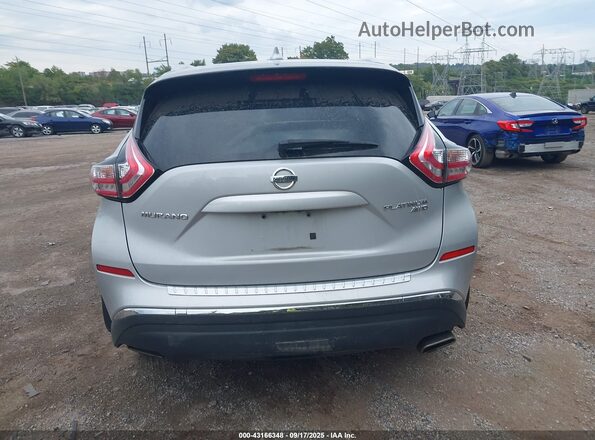 5N1AZ2MH4JN182002 2018 NISSAN MURANO Silver 