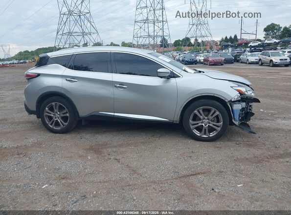 5N1AZ2MH4JN182002 2018 NISSAN MURANO Silver 