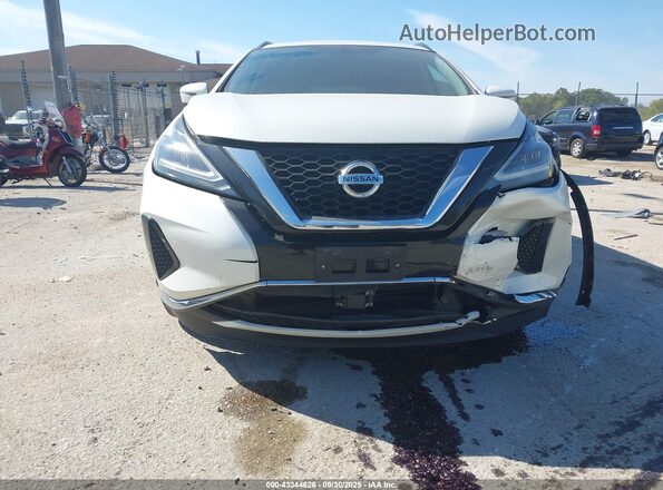 5N1AZ2MS7KN114242 2019 NISSAN MURANO Белый Вид спереди