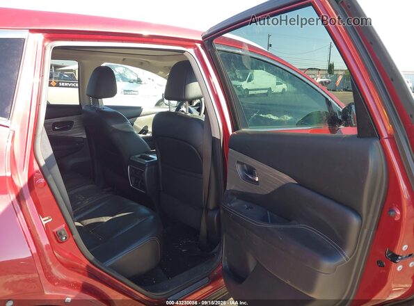 5N1CZ2MH2GN149954 2016 NISSAN MURANO HYBRID Red Вид наклейки з VIN-кодом