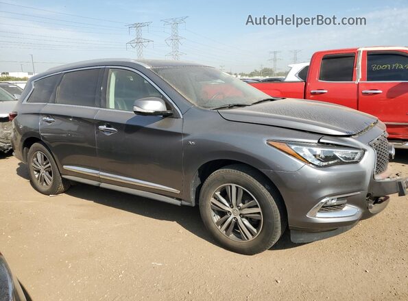 5N1DL0MM0LC506674 2020 INFINITI QX60 Gray Front right