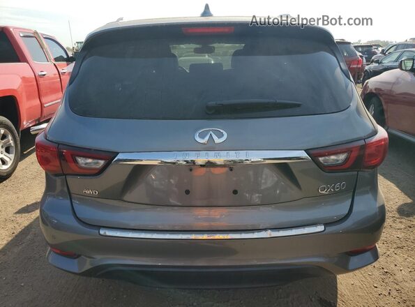 5N1DL0MM0LC506674 2020 INFINITI QX60 Gray Rear view