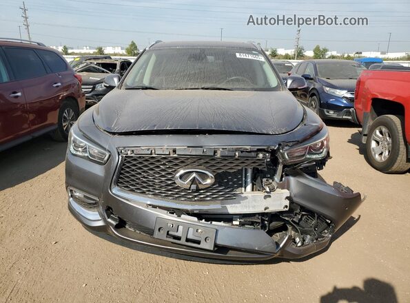 5N1DL0MM0LC506674 2020 INFINITI QX60 Gray Front view