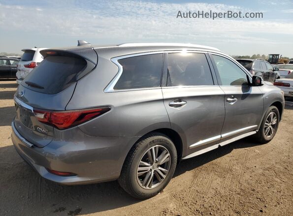 5N1DL0MM0LC506674 2020 INFINITI QX60 Gray Rear right