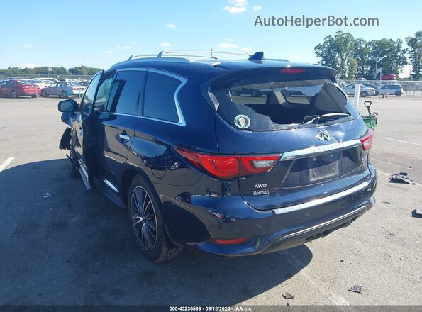 5N1DL0MM0LC535768 2020 INFINITI QX60 Black Rear left
