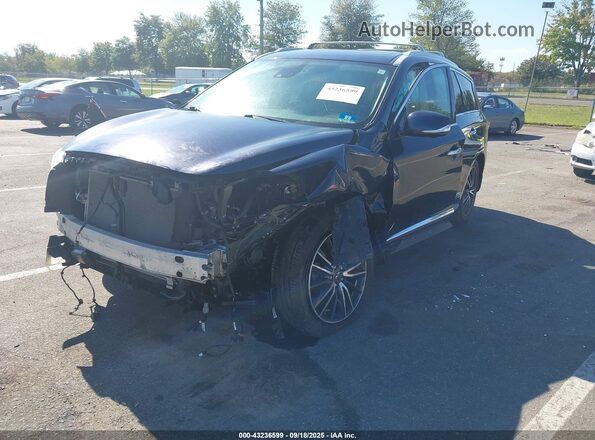 5N1DL0MM0LC535768 2020 INFINITI QX60 Black Front left