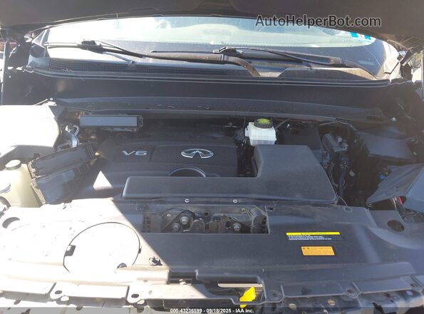 5N1DL0MM0LC535768 2020 INFINITI QX60 Black Rear view