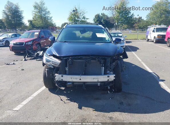 5N1DL0MM0LC535768 2020 INFINITI QX60 Black Rear interior view