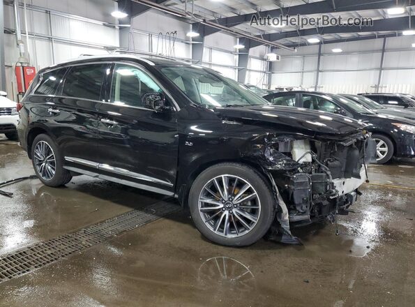 5N1DL0MM0LC536385 2020 INFINITI QX60 Black Передня права чверть