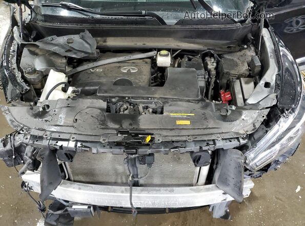 5N1DL0MM0LC536385 2020 INFINITI QX60 Black Вид підкапотного простору