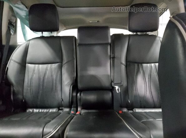 5N1DL0MM0LC536385 2020 INFINITI QX60 Black Вид задніх сидінь