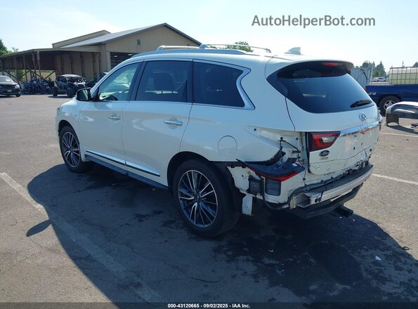 5N1DL0MM1LC518073 2020 INFINITI QX60 White Rear left