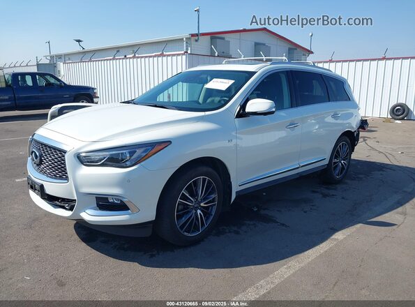5N1DL0MM1LC518073 2020 INFINITI QX60 White Front left