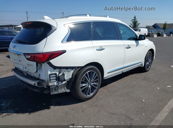 5N1DL0MM1LC518073 2020 INFINITI QX60 White Rear right
