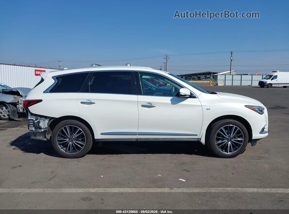 5N1DL0MM1LC518073 2020 INFINITI QX60 White 360 interior view