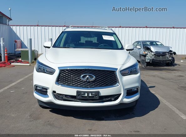 5N1DL0MM1LC518073 2020 INFINITI QX60 White Rear interior view