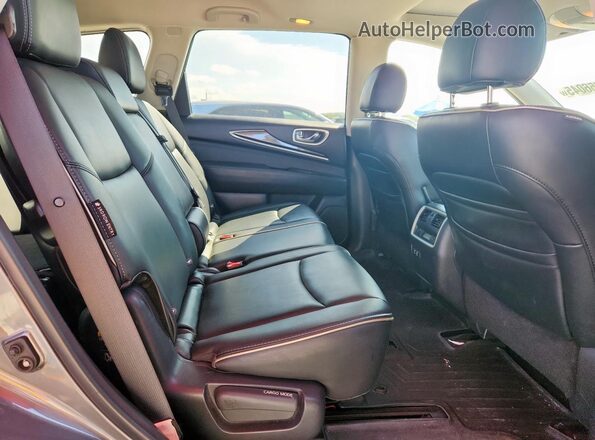 5N1DL0MM1LC521099 2020 INFINITI QX60 Gray Սալոնի հետևի տեսք