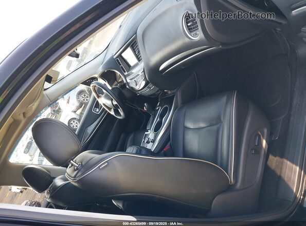 5N1DL0MM1LC531373 2020 INFINITI QX60 Black წინა სალონის ხედი