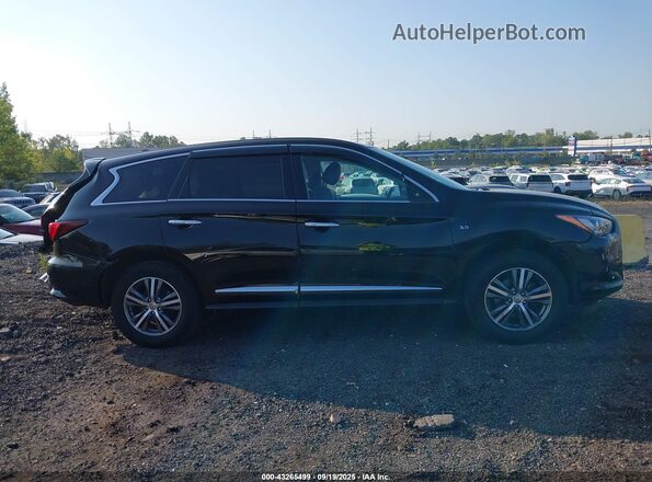5N1DL0MM1LC531373 2020 INFINITI QX60 Black უკანა სალონის ხედი
