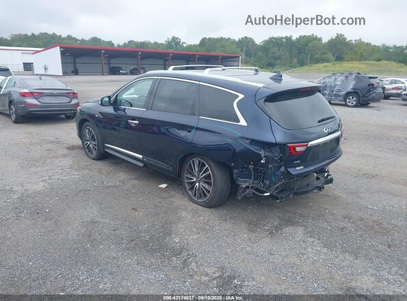 5N1DL0MM1LC546102 2020 INFINITI QX60 Blue Հետևի ձախ