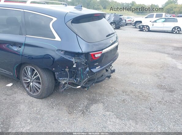 5N1DL0MM1LC546102 2020 INFINITI QX60 Blue Դիմացի տեսք