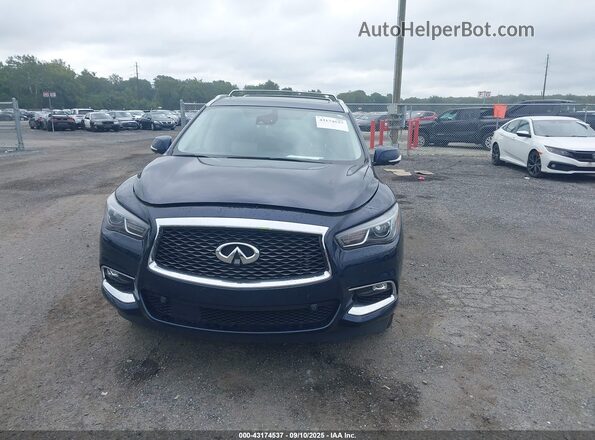 5N1DL0MM1LC546102 2020 INFINITI QX60 Blue Սարքավորումների վահանակի տեսք